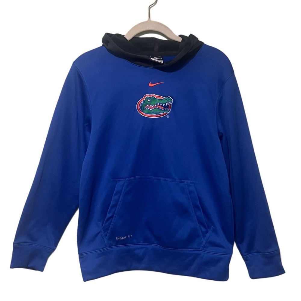 Child’s Nike, Florida Gators sweater/hoodie with Thermr-fit. Child size L